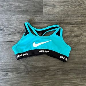 Nike Pro Sports Bra Girls Size Small